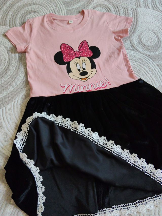 Vestido Minnie Mouse niña