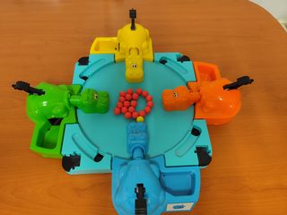 Juego Tragabolas Hipopótamos