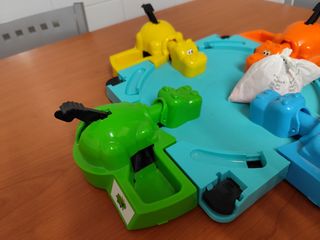 Juego Tragabolas Hipopótamos