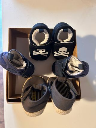 Zapatos bebé recién nacido