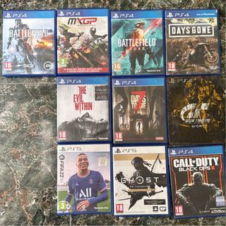 10 Juegos PS4 y PS5 Variados