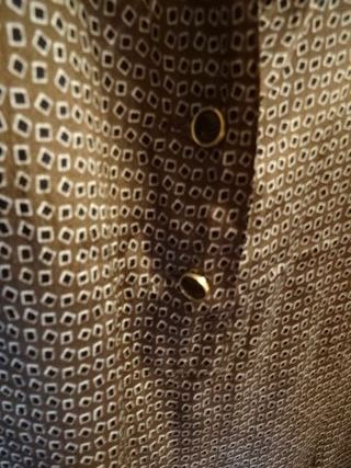 Vestitino vintage marrone mezza manica