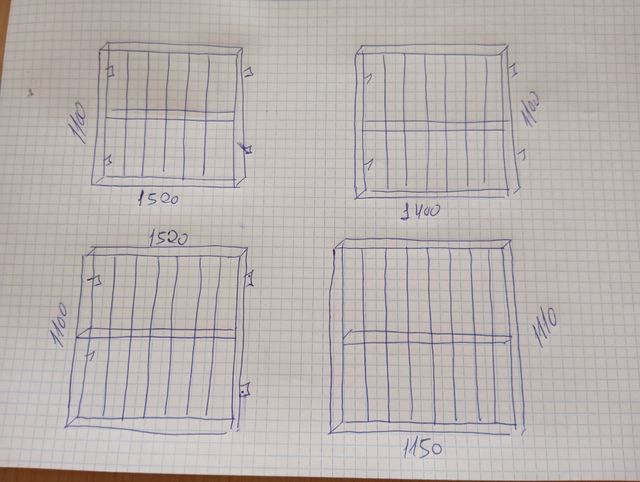 Rejas para ventana de hierro macizo
