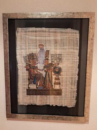 Cuadro Papiro Egipcio Antiguo