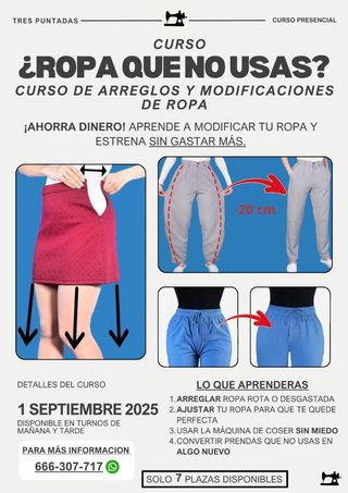 Se Implanta Curso de Costura 