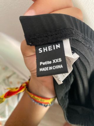 Vestido SHEIN negro XXS