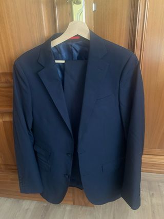 Traje azul marino hombre