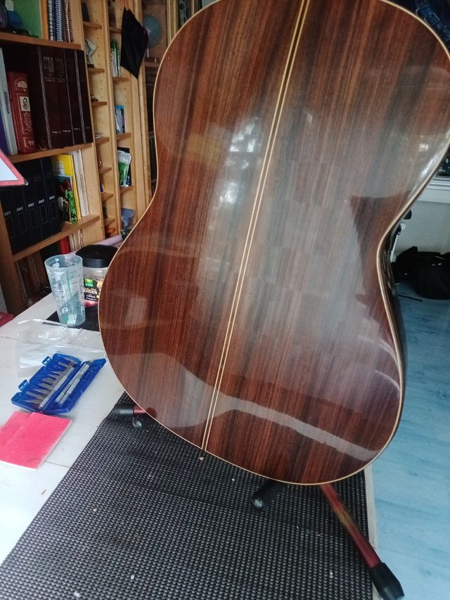 Guitarra Alhambra 3F flamenca (1998). ultimo toke