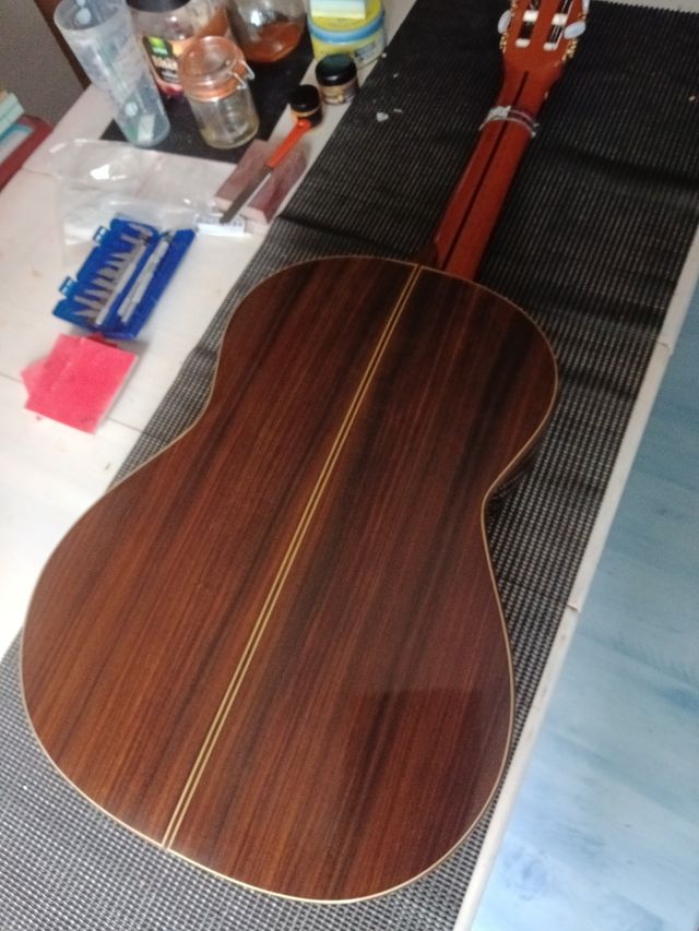 Guitarra Alhambra 3F flamenca (1998). ultimo toke