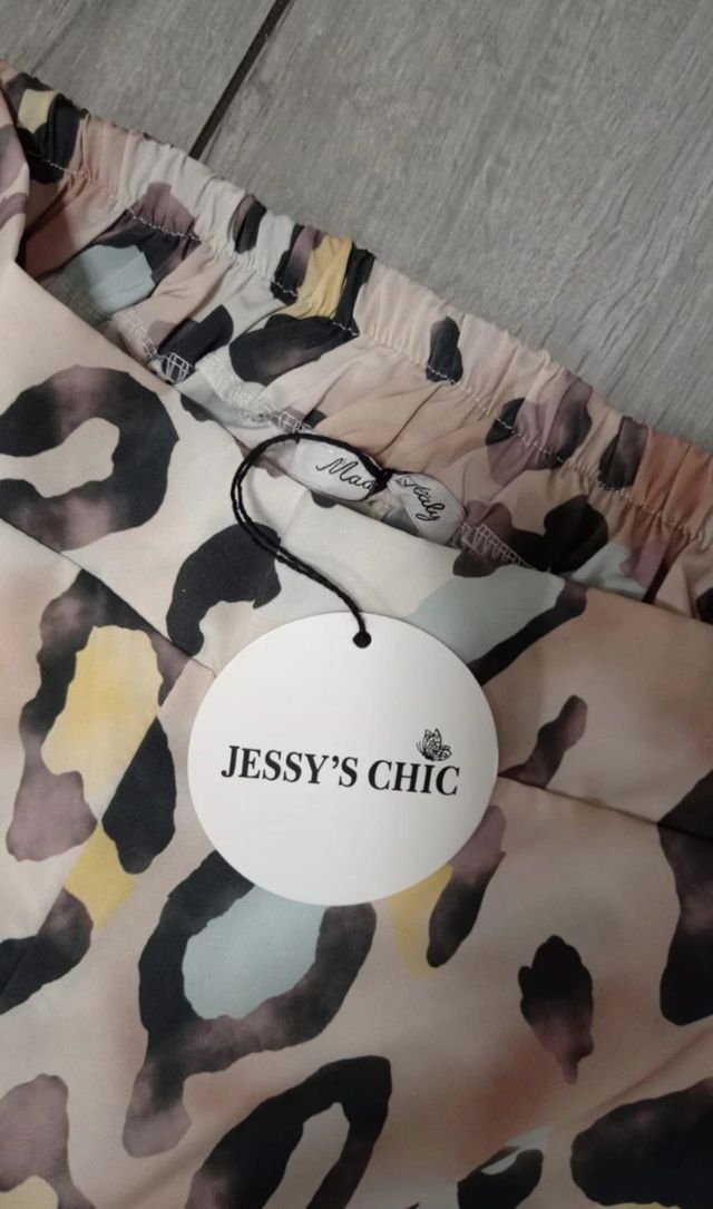 Pantaloni larghi Jessy's Chic multicolor