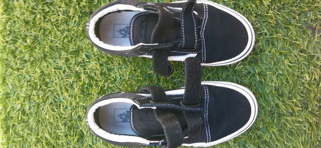 Zapatillas Vans negras niñ@