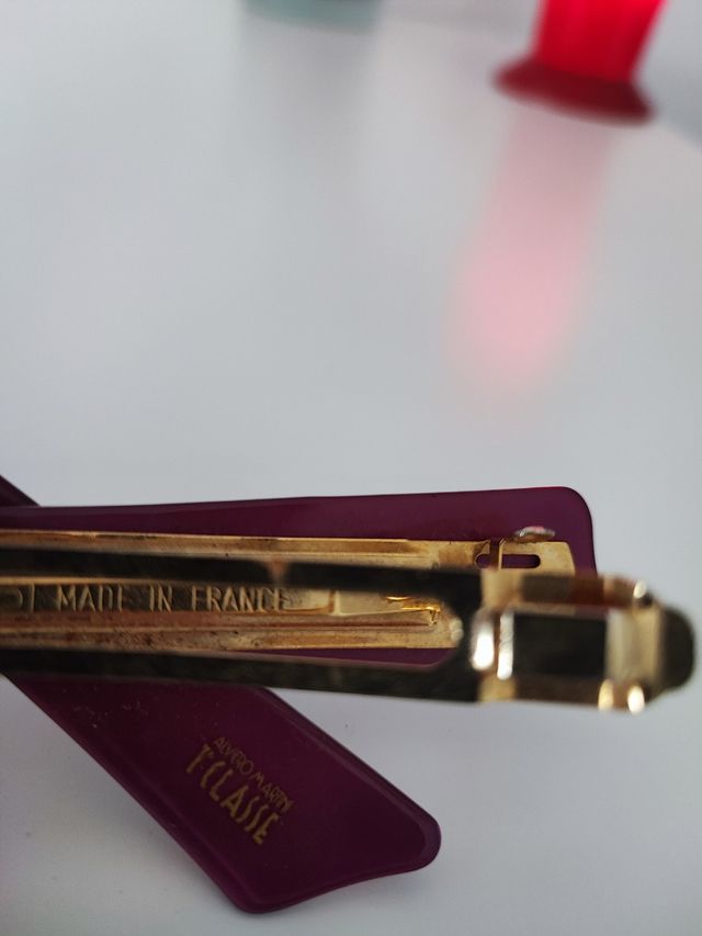 Fermaglio Alviero Martini - viola