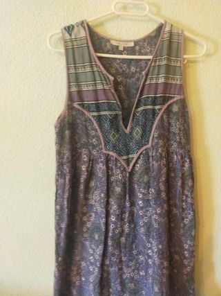 Vestido ibicenco algodón verano