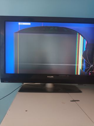 TV Philips - Pantalla rota