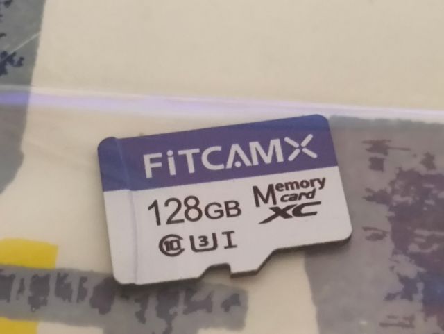 Tarjeta MicroSD FitCAMX 128GB XC