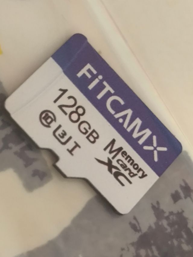 Tarjeta MicroSD FitCAMX 128GB XC