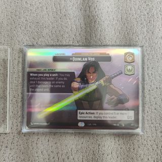 Star Wars Unlimited - Quinlan Vos showcase twi
