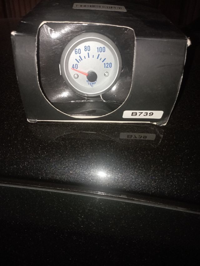 Reloj temperatura agua coche