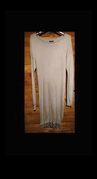 Vestito beige donna tg S