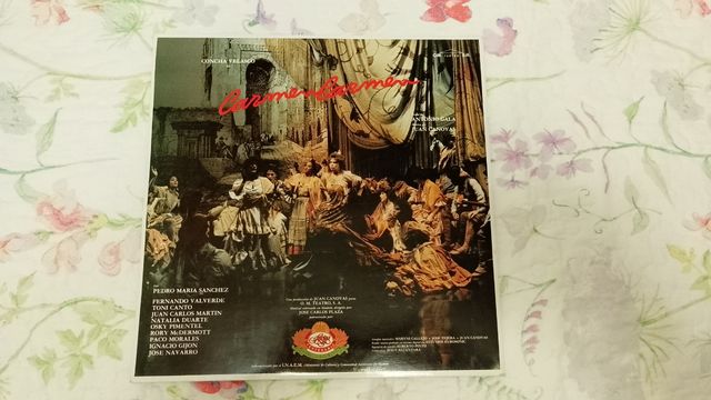 Disco LP Carmen, Carmen de Concha Velasco