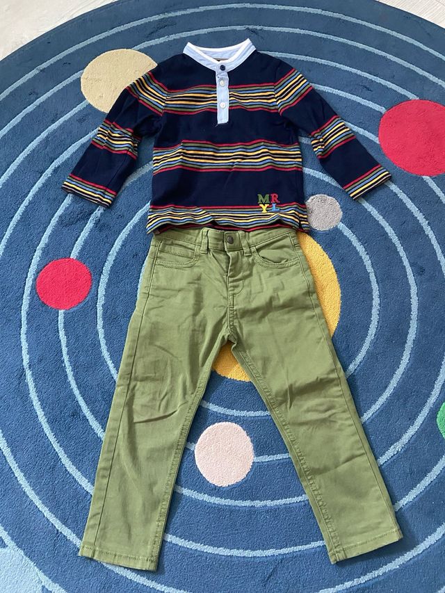 Conjunto Mayoral niño 24m