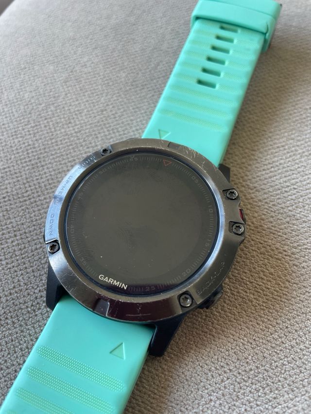 Garmin fenix 5x Gris-Verde