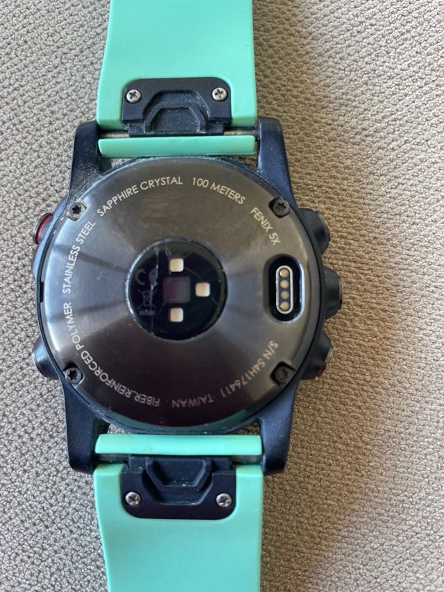 Garmin fenix 5x Gris-Verde