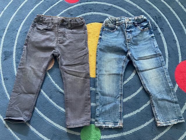 2 Vaqueros Zara niño 92cm