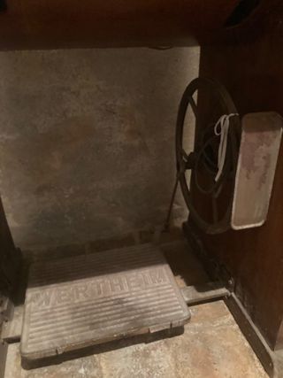 Máquina coser Wertheim vintage