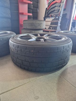 Racing Division 18x8.5 5x100 + pirelli tropheo r