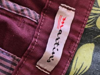 Pantaloni color bordò