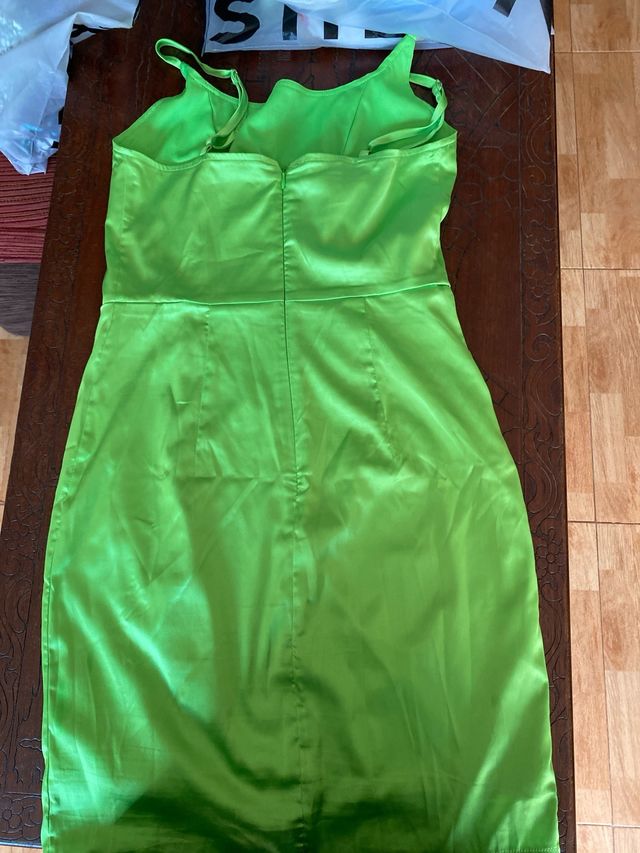 Vestido SHEIN verde XS