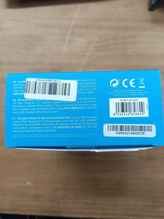 Altavoz SPC Bluetooth Azul