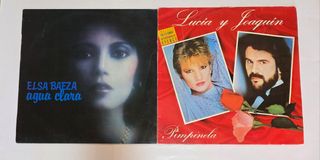 Vinilos Juan Pardo, Elsa Baeza, Pimpinela y Marfil