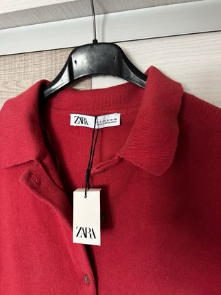 Vestido Zara rojo - Talla S