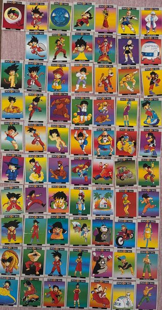Cartas Dragon Ball (70+ cartas)