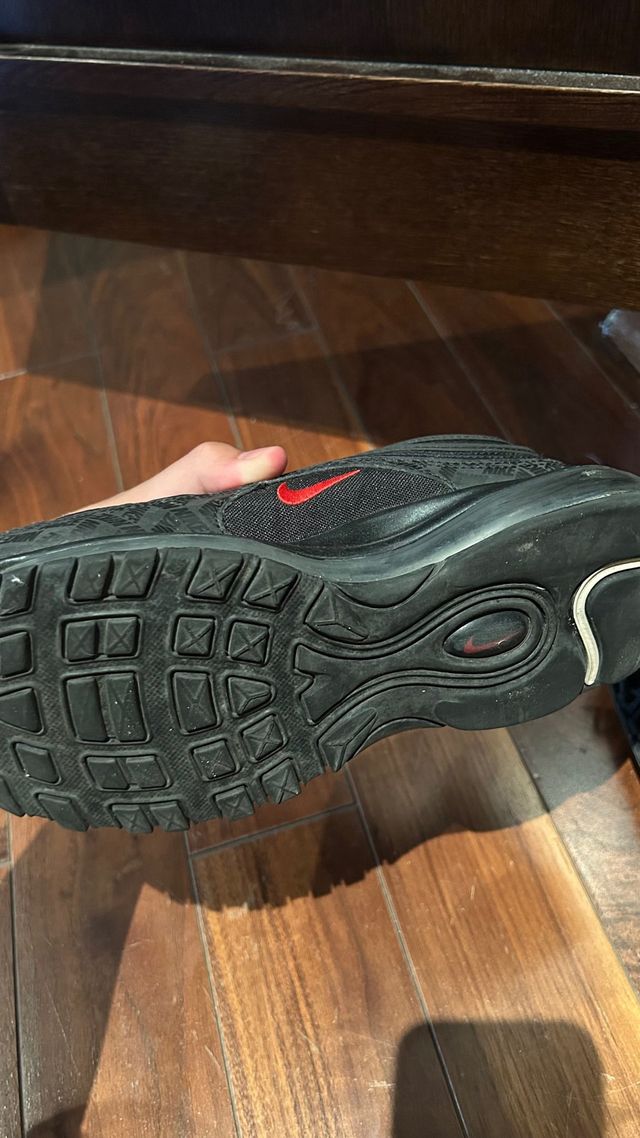 Nike Air Max 97 - Negras/Rojas