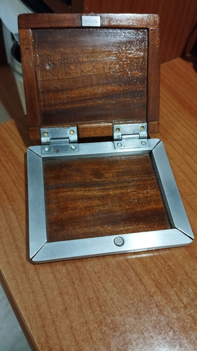 Porta sigarette legno artigianale