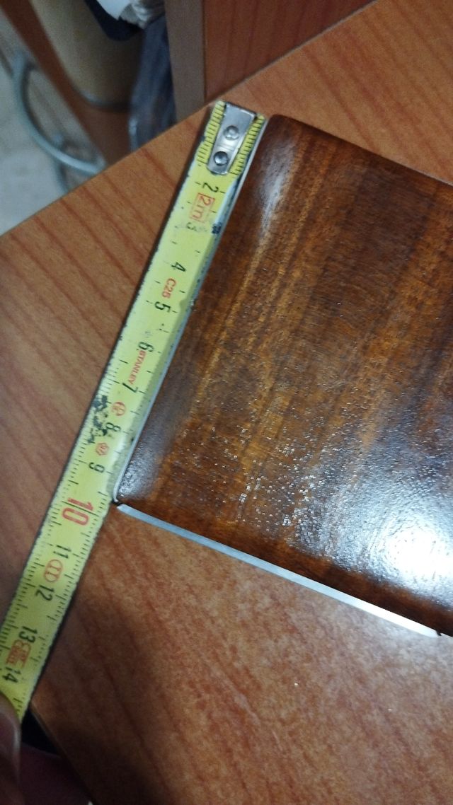 Porta sigarette legno artigianale