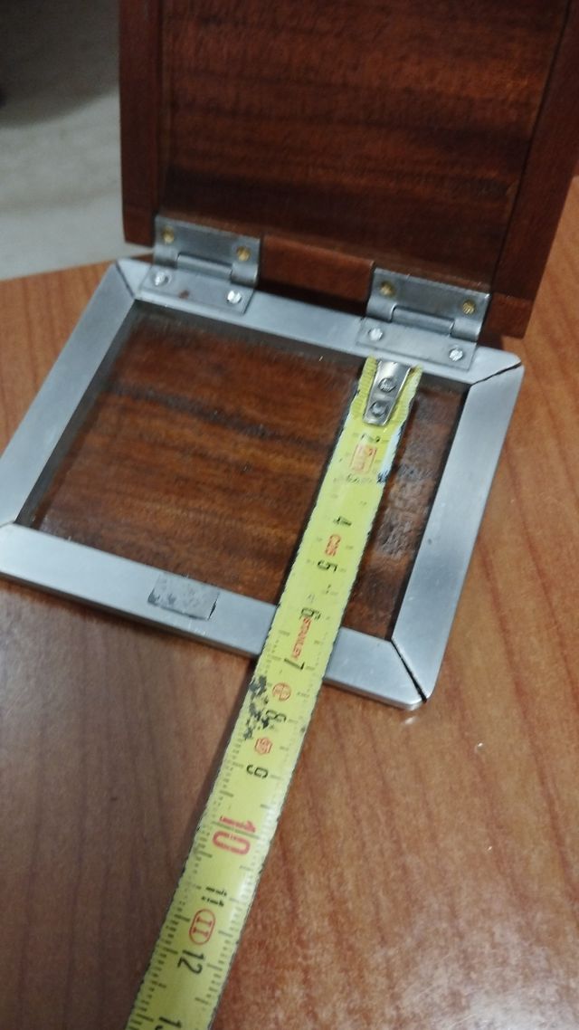 Porta sigarette legno artigianale