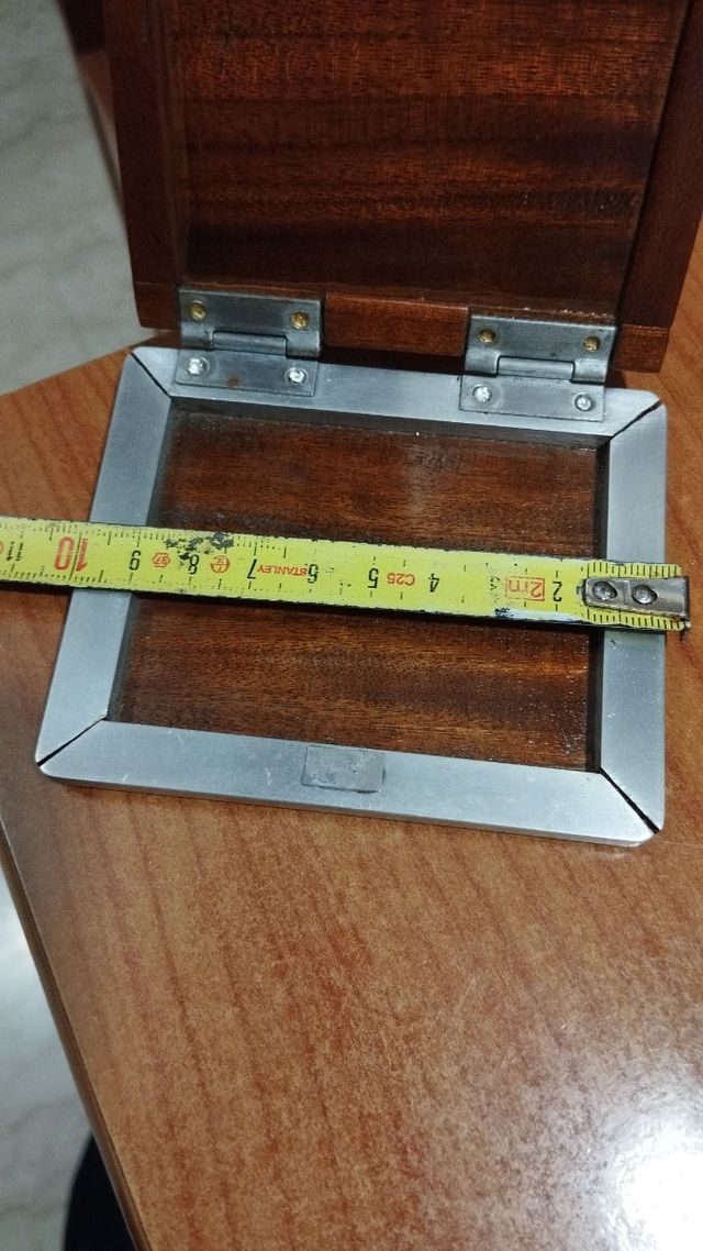 Porta sigarette legno artigianale