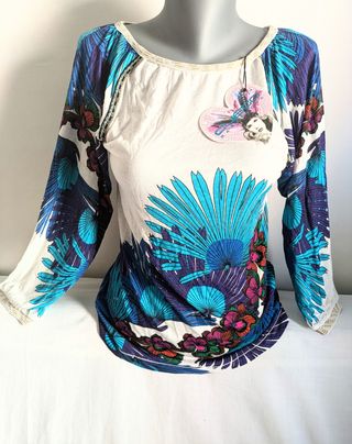 Top Custo Barcelona estampado S-M