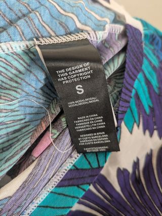 Top Custo Barcelona estampado S-M