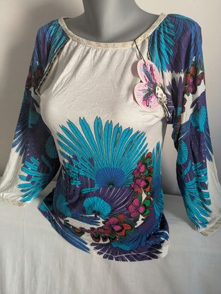 Top Custo Barcelona estampado S-M