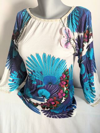 Top Custo Barcelona estampado S-M