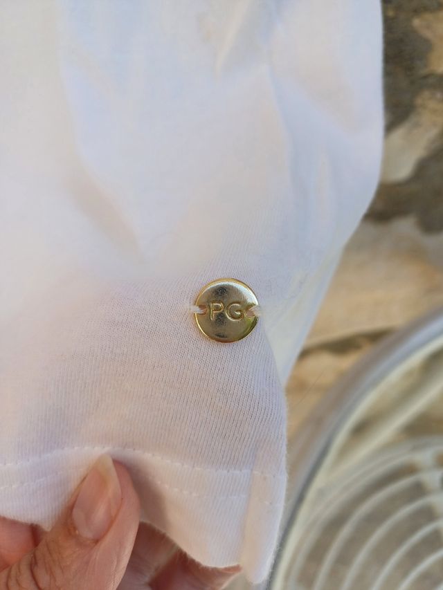 Blusa Purificación García blanca talla S