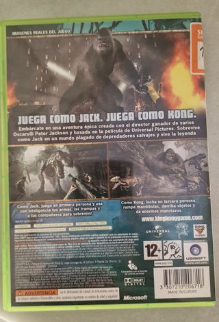 King Kong Xbox 360 PAL ES