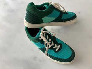 Zapatos Fuego baile Verde-Verde azulado