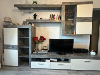 Negociable muebles salón gris & blanco