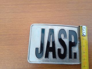 Chapa cinturón JASP vintage